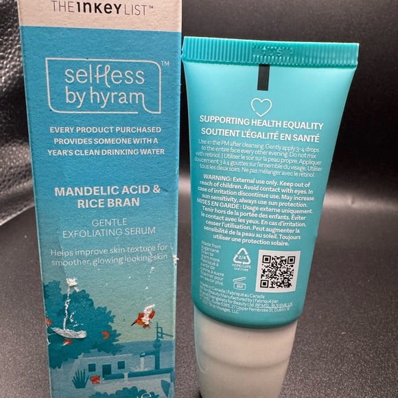 Mandelic Acid & Rice Bran Gentle Exfoliating Serum New in box(box has flaws) 1oz - Picture 6 of 7